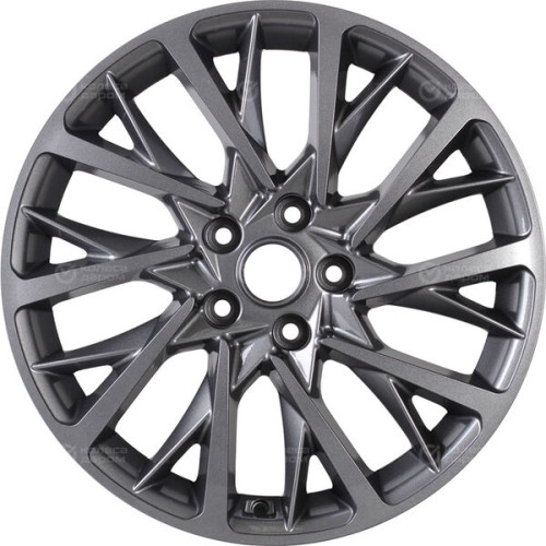 Колесный диск KHOMEN KHW1804 (Chery Tiggo 3) 7.5xR18 5x108 ET45 DIA60.1 насыщенный темно-серый