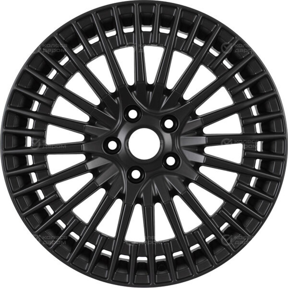 Колесный диск KDW KD1820(КС1096-07) 7xR18 5x114.3 ET40 DIA64.1 (уценка) черный матовый