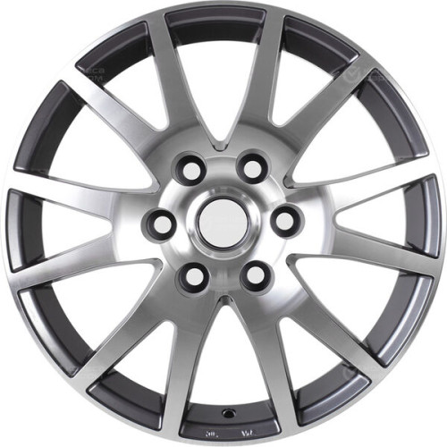 Колесный диск Replay MI38 7.5xR18 6x139.7 ET38 DIA67.1 насыщенный темно-серый полностью полированный