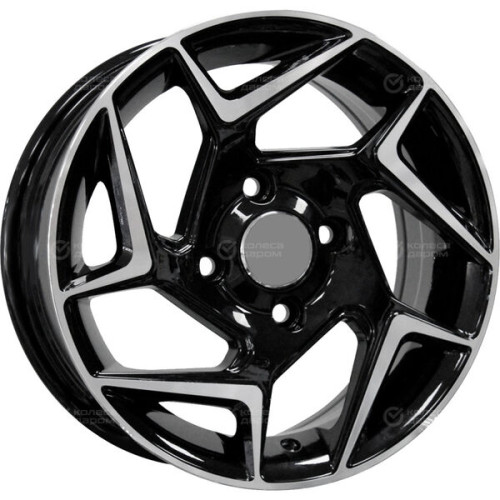 Колесный диск Replay FD172 6xR16 4x108 ET37.5 DIA63.3 черный полностью полированный