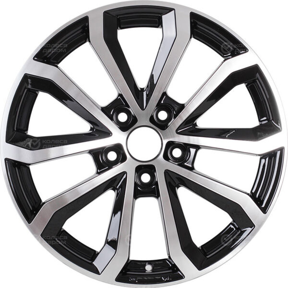 Колесный диск Replay VV173 7xR17 5x112 ET43 DIA57.1 черный полностью полированный