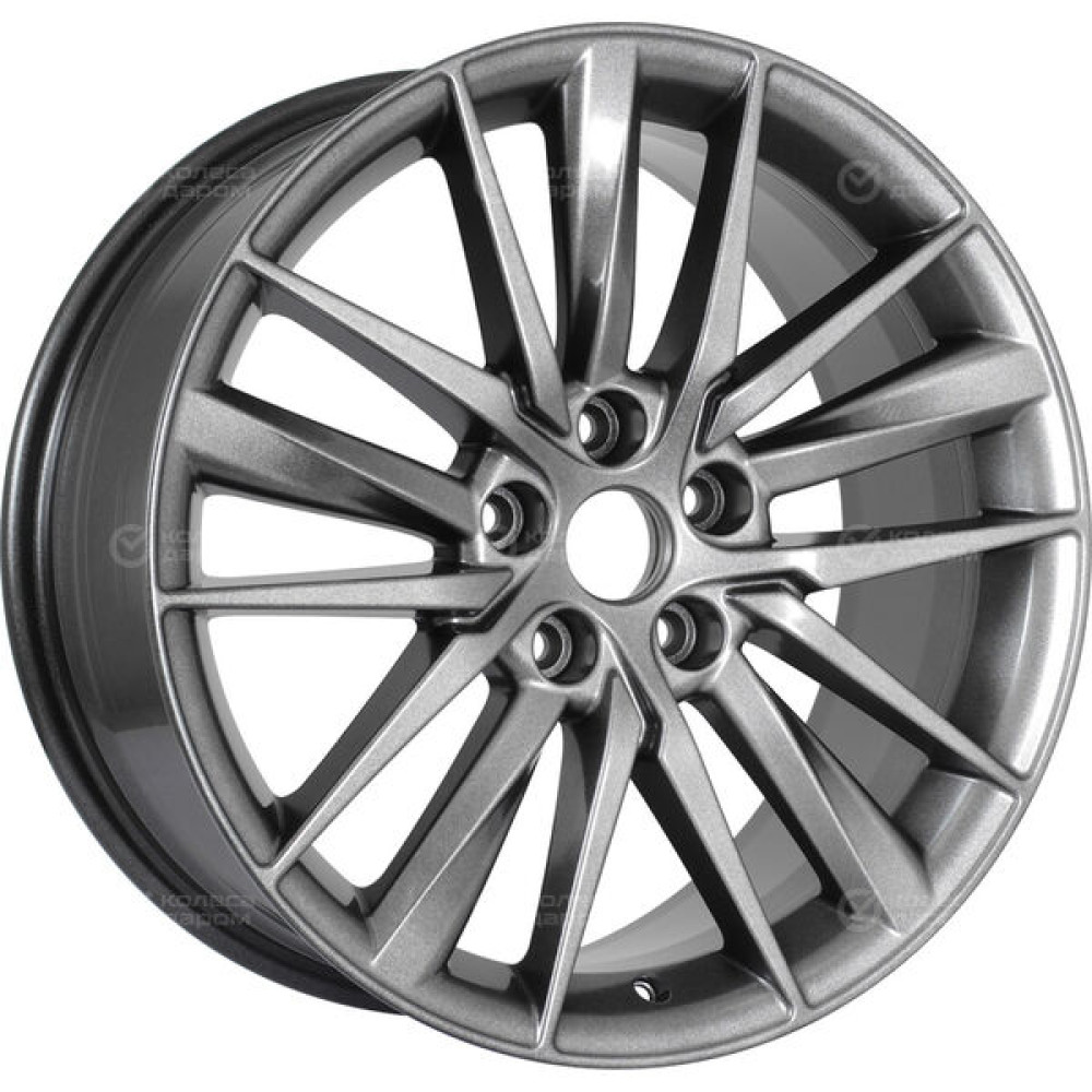 Колесный диск KHOMEN KHW1807 (Hyundai I40) 8xR18 5x114.3 ET46 DIA67.1 насыщенный темно-серый