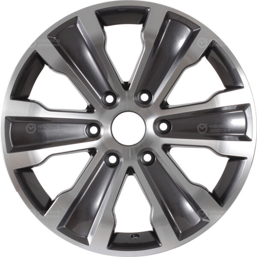 Колесный диск Replay HV17 8xR18 6x139.7 ET42 DIA75.1 насыщенный темно-серый полностью полированный