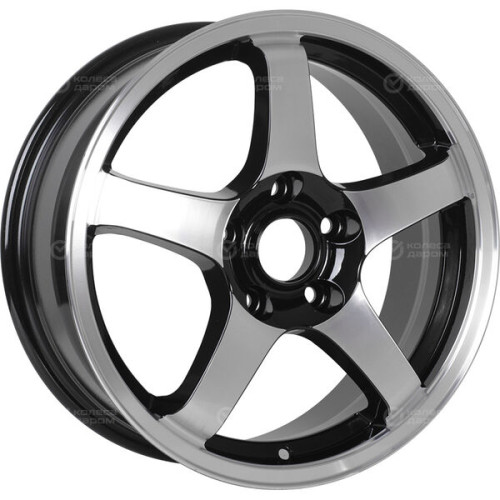 Колесный диск CrossStreet CR14 6.5xR16 5x114.3 ET50 DIA67.1 черный полностью полированный