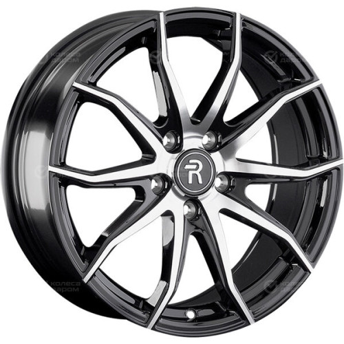 Колесный диск Replay V115 7.5xR18 5x108 ET50.5 DIA63.3 черный полностью полированный