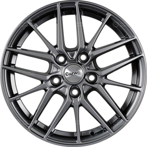 Колесный диск Carwel Лача 6.5xR16 5x114.3 ET40 DIA66.1 серый матовый