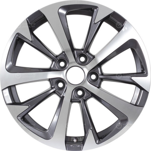 Колесный диск Replay KI238 7xR17 5x114.3 ET48.5 DIA67.1 насыщенный темно-серый полностью полированный