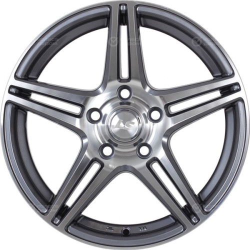 Колесный диск LS LS 770 7xR16 5x114.3 ET40 DIA67.1 насыщенный темно-серый полностью полированный