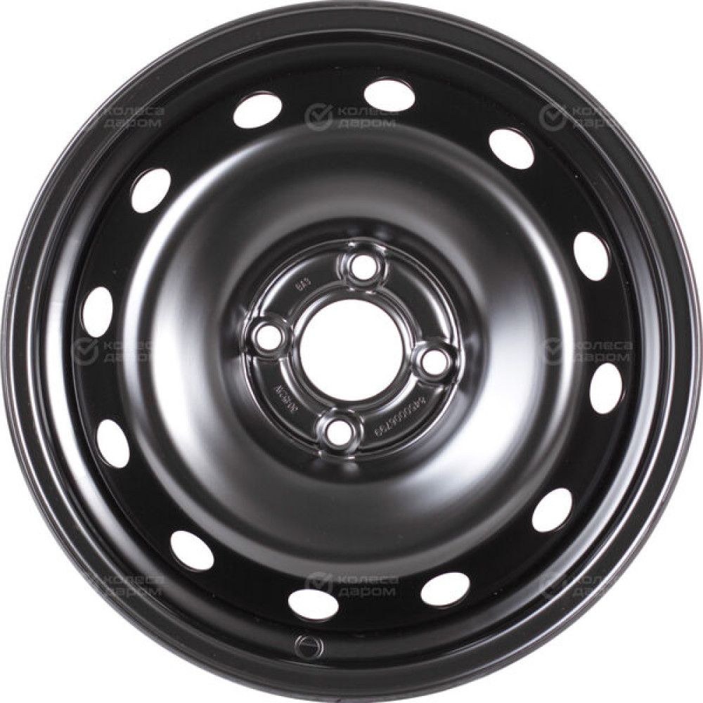 Колесный диск Kronprinz (Accuride) Ларгус, Веста 6xR15 4x100 ET50 DIA60.1 черный