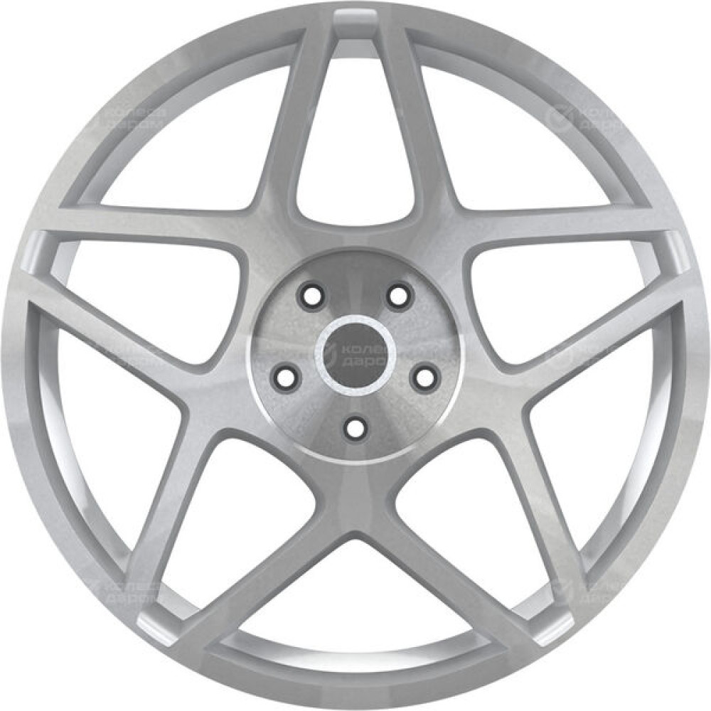 Колесный диск Lizardo XH5027 8xR17 4x98 ET33 DIA58.5 серебристый, с полированной лицевой поверхностью