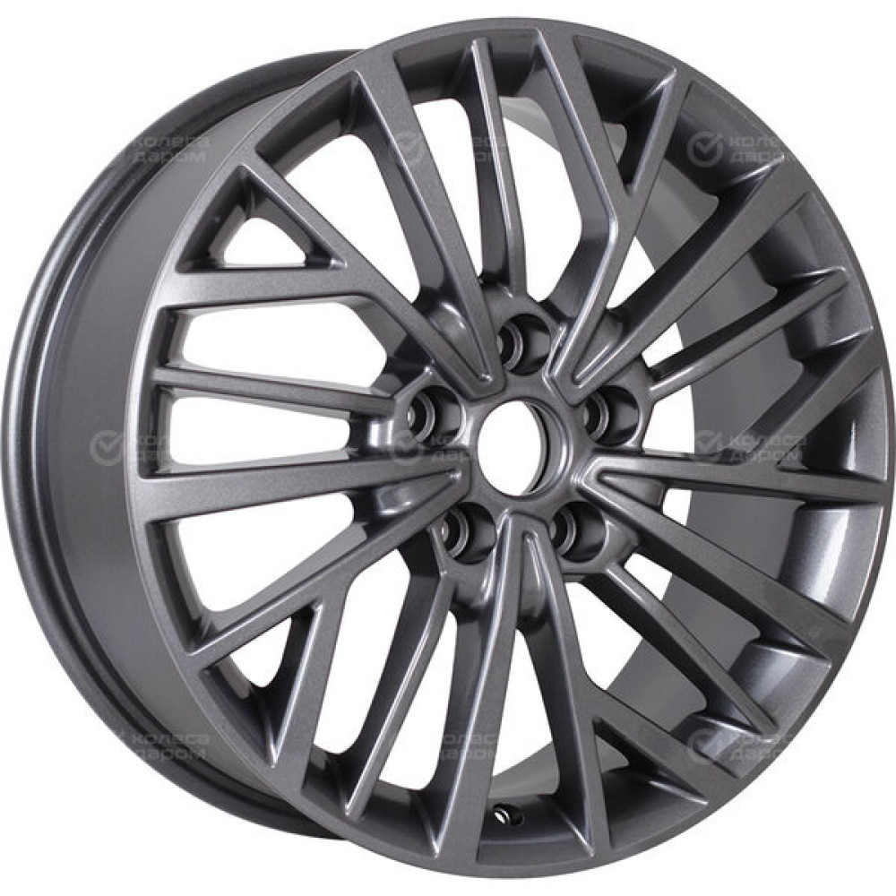 Колесный диск Carwel Токо 1717 7xR17 5x114.3 ET48.5 DIA67.1 серый насыщенный