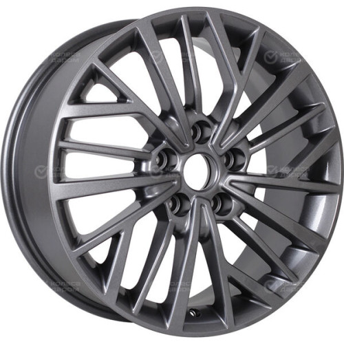 Колесный диск Carwel Токо 1717 7xR17 5x114.3 ET48.5 DIA67.1 серый насыщенный