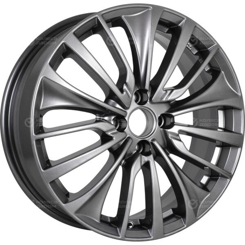 Колесный диск КиК Flanker 6.5xR17 5x114.3 ET50 DIA54.1 (уценка) темно-серебристый