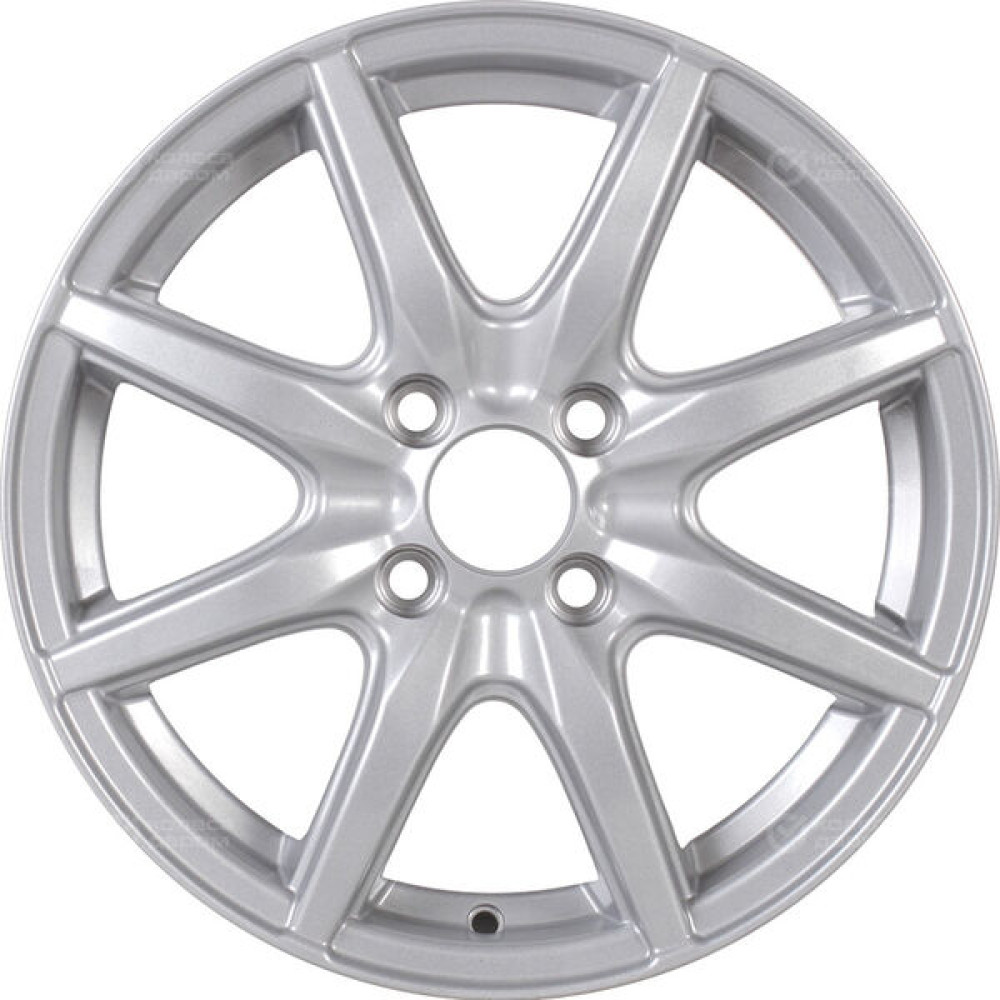 Колесный диск VENTI 1605 6xR16 4x100 ET45 DIA54.1 глянцевый серебристый