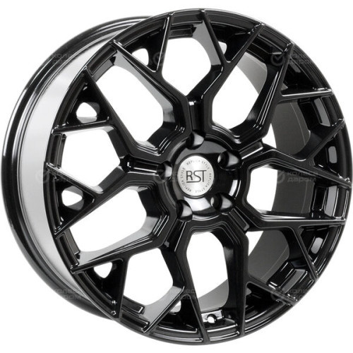 Колесный диск RST R148 8xR18 5x112 ET30 DIA66.6 черный глянцевый