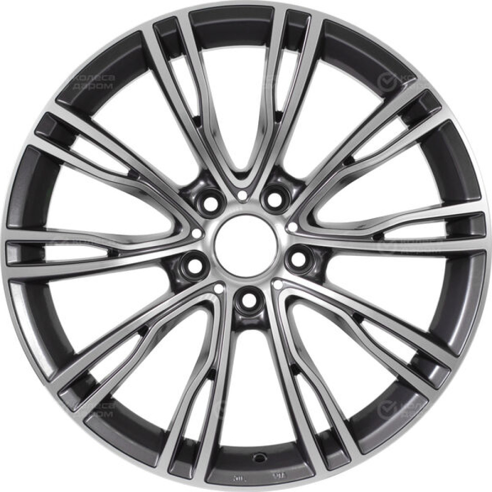 Колесный диск Replay B174 9xR19 5x120 ET48 DIA74.1 насыщенный темно-серый полностью полированный