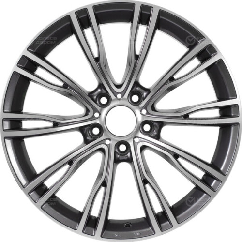 Колесный диск Replay B174 9xR19 5x120 ET48 DIA74.1 насыщенный темно-серый полностью полированный