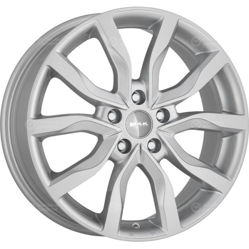 Колесный диск MAK HIGHLANDS 9xR18 5x120 ET48 DIA72.6 серебристый
