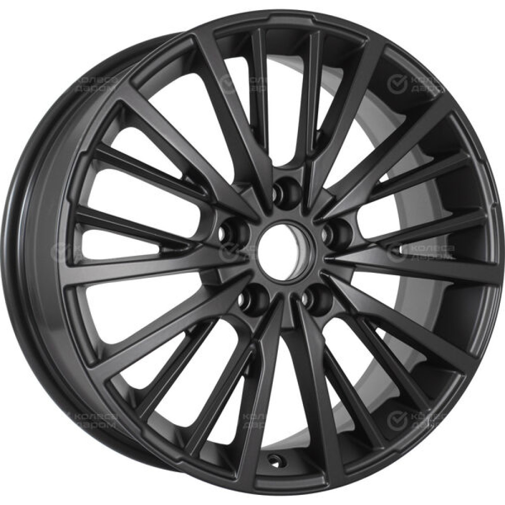 Колесный диск KDW KD1740 7xR17 5x114.3 ET37 DIA66.6 матовый черный