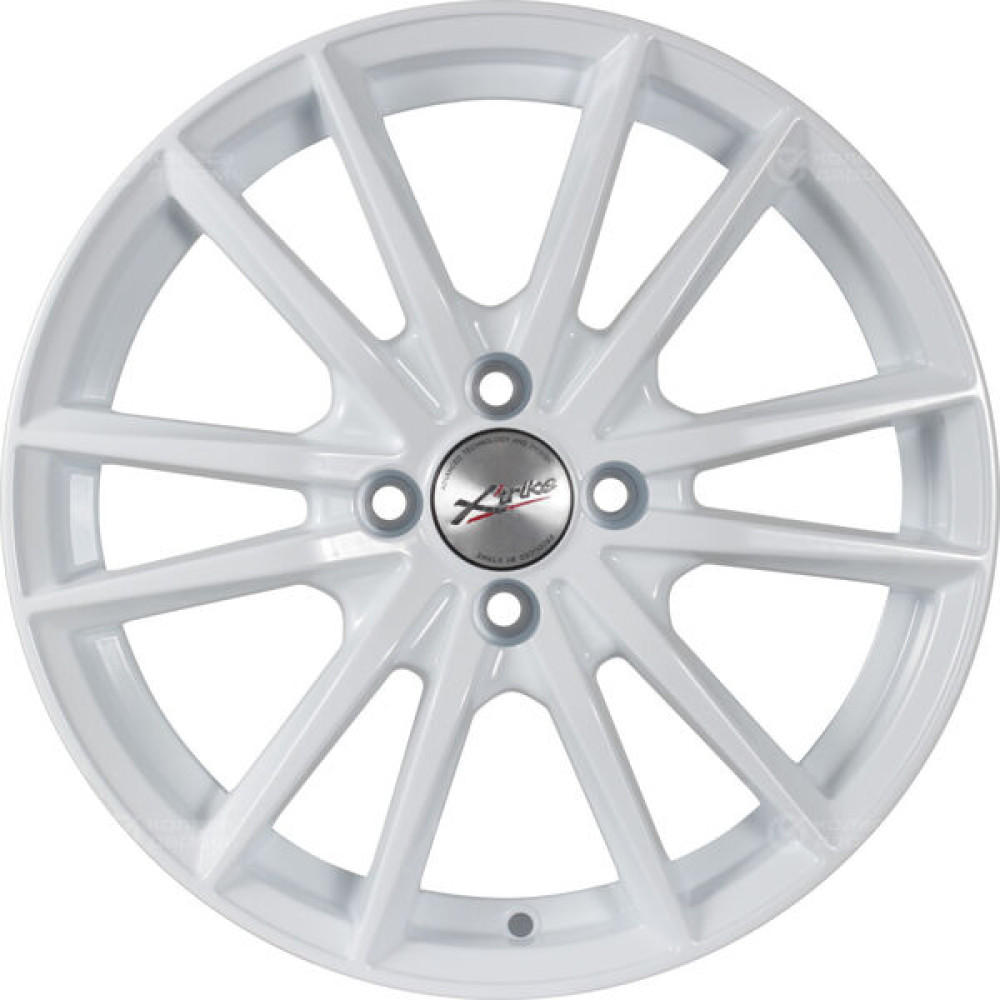 Колесный диск X-trike X129 6.5xR16 4x98 ET35 DIA58.5 глянцевый белый