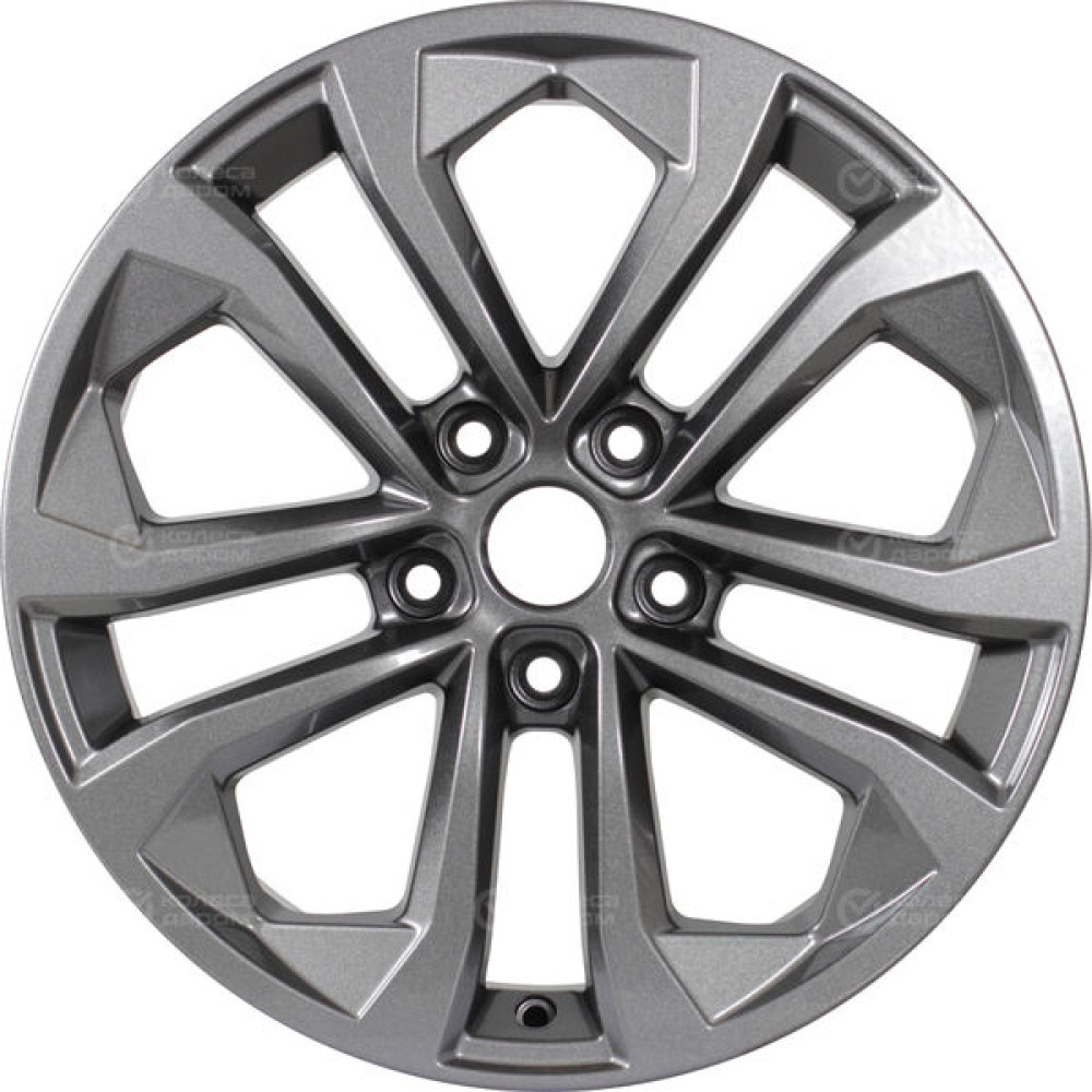 Колесный диск СКАД Тукан 7xR17 5x114.3 ET45 DIA60.1 темно-серый цвет с перламутровыми оттенками