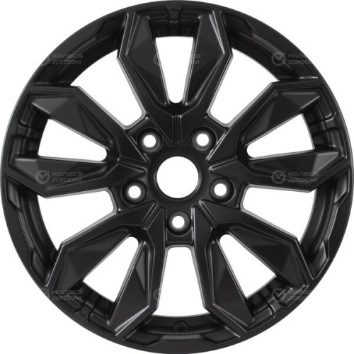Колесный диск СКАД Сочи 6xR16 4x100 ET41 DIA60.1 черный полностью матовый