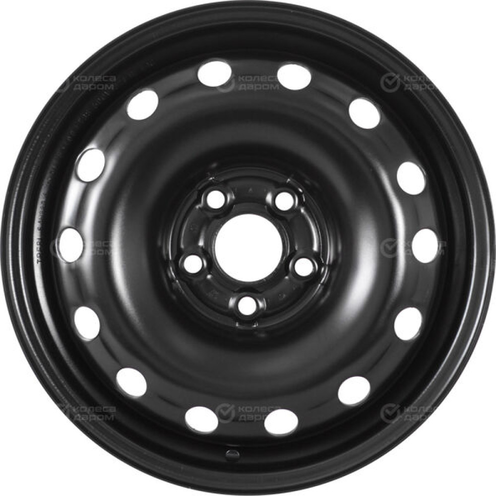 Колесный диск Trebl 64H38DP 6xR15 5x100 ET38 DIA57.1 черный