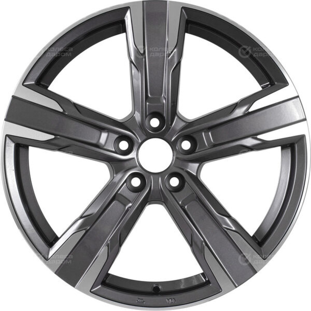 Колесный диск Replay PG78 7.5xR18 5x108 ET49 DIA65.1 насыщенный темно-серый полностью полированный