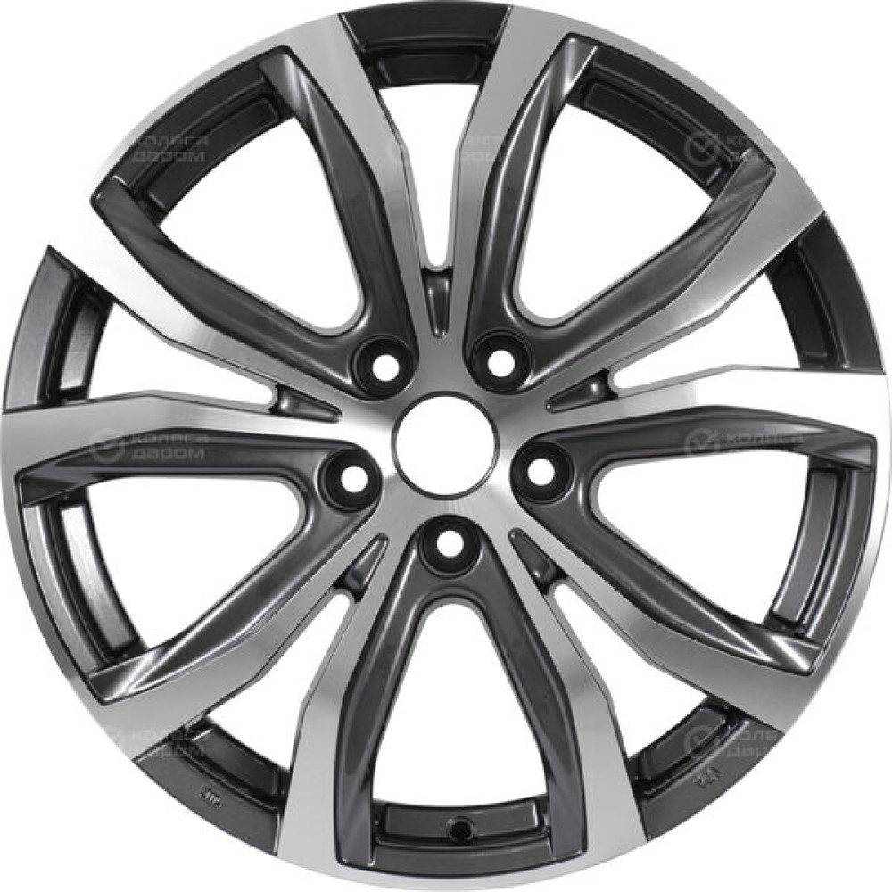 Колесный диск Replay LX108 8xR20 5x114.3 ET30 DIA60.1 насыщенный темно-серый полностью полированный