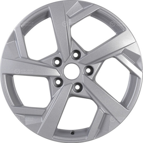 Колесный диск KHOMEN KHW1712 (17_Qashqai) 7xR17 5x114.3 ET40 DIA66.1 серебристый