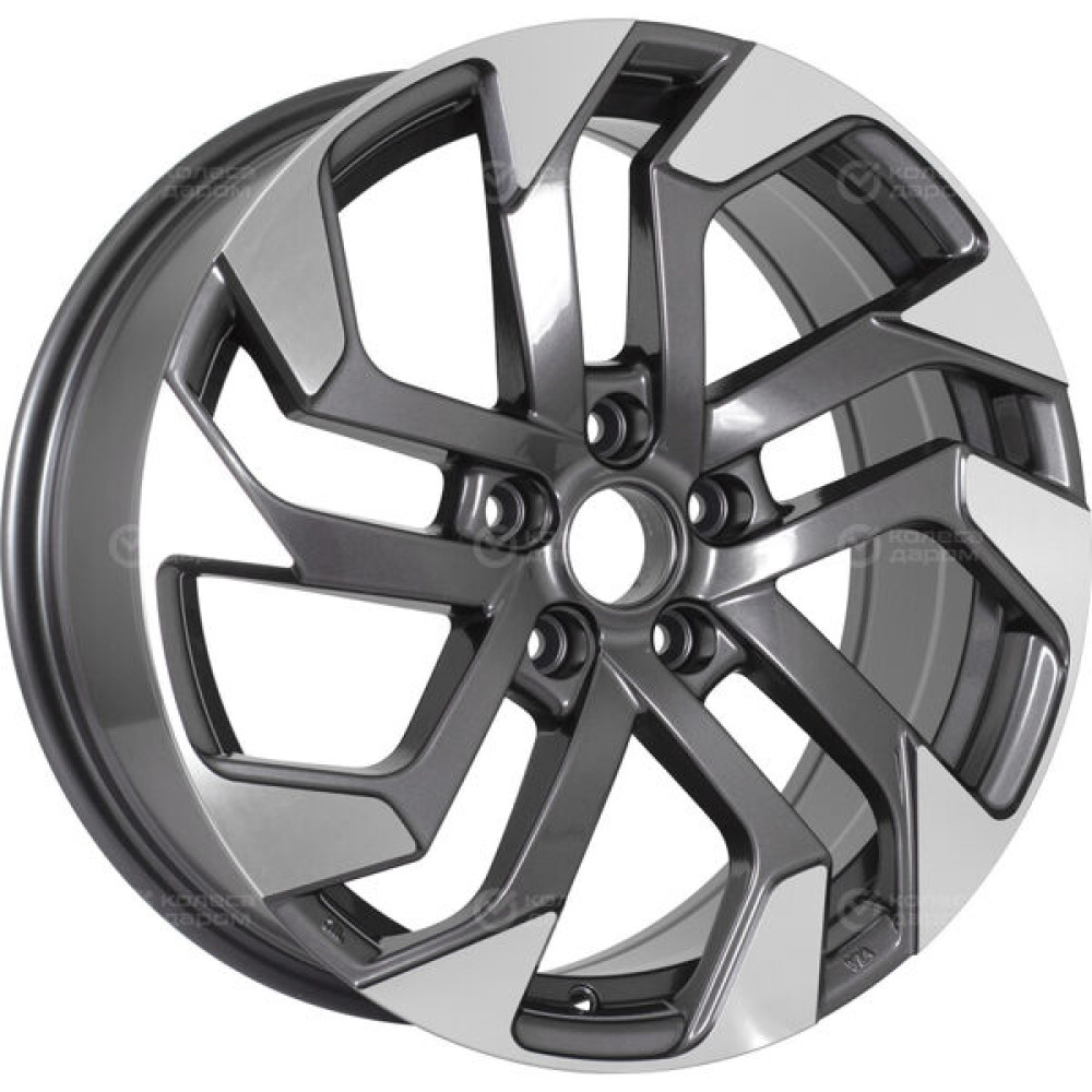 Колесный диск Replay KI236 7xR17 5x114.3 ET48.5 DIA67.1 насыщенный темно-серый полностью полированный
