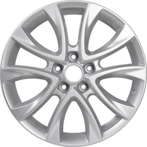Колесный диск Replay TY300 7.5xR17 5x114.3 ET45 DIA60.1 серебристый