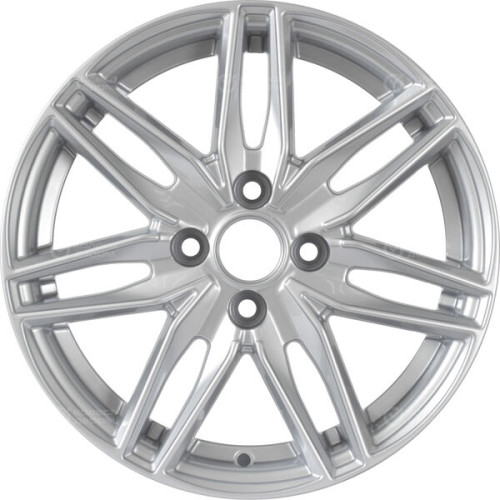 Колесный диск KDW KD1570 6xR15 4x100 ET39 DIA67.1 серебристый