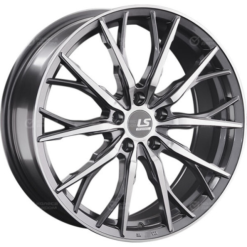 Колесный диск LS FlowForming LS RC11 8xR19 5x114.3 ET45 DIA67.1 насыщенный темно-серый полностью полированный