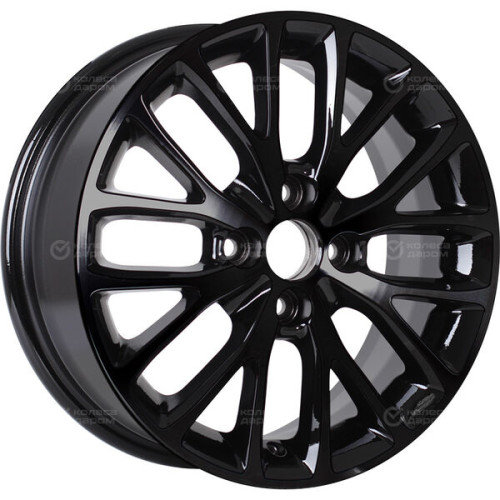 Колесный диск Carwel Хуко 1506 6xR15 4x100 ET39 DIA56.6 чёрный