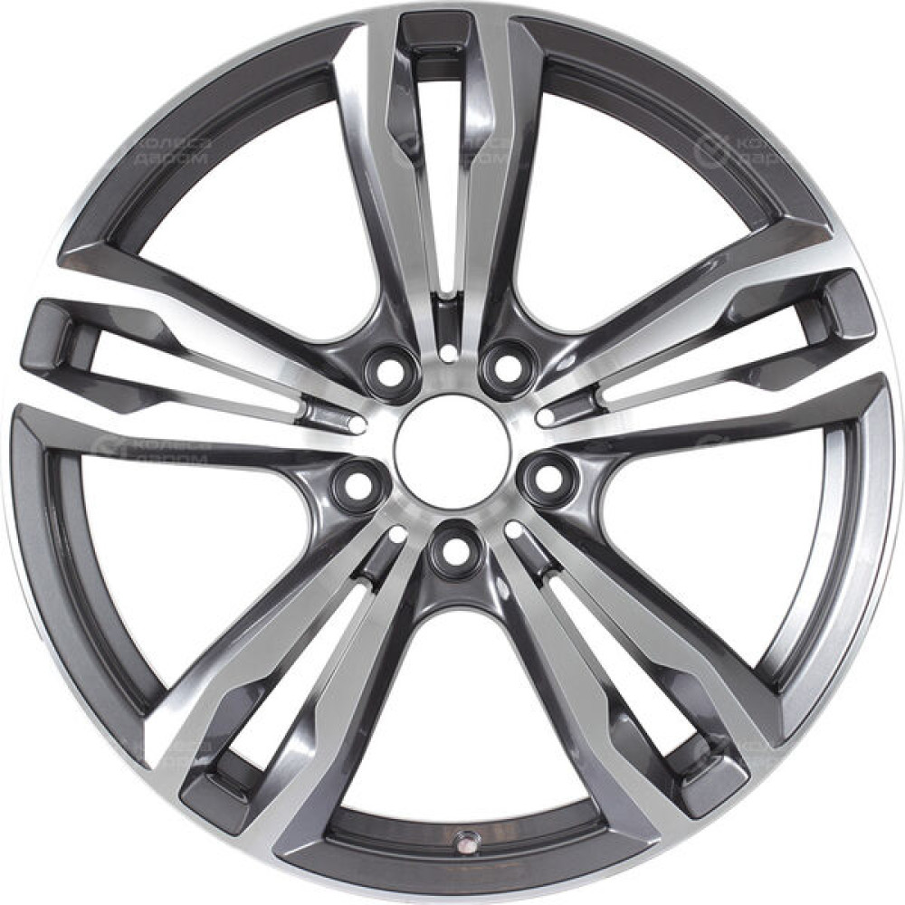 Колесный диск Replay SK218 8xR19 5x112 ET43 DIA57.1 насыщенный темно-серый полностью полированный