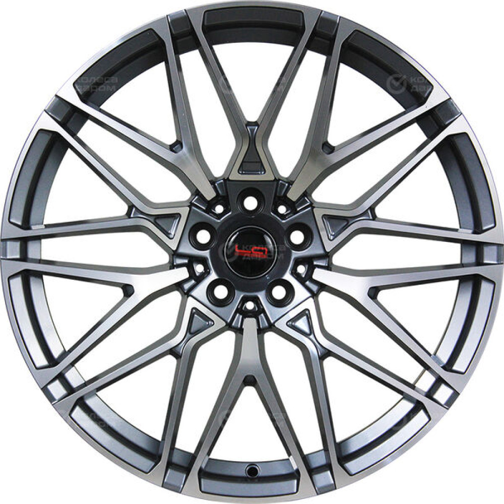 Колесный диск LegeArtis CT Concept B542 9.5xR22 5x112 ET32 DIA66.6 насыщенный темно-серый полностью полированный