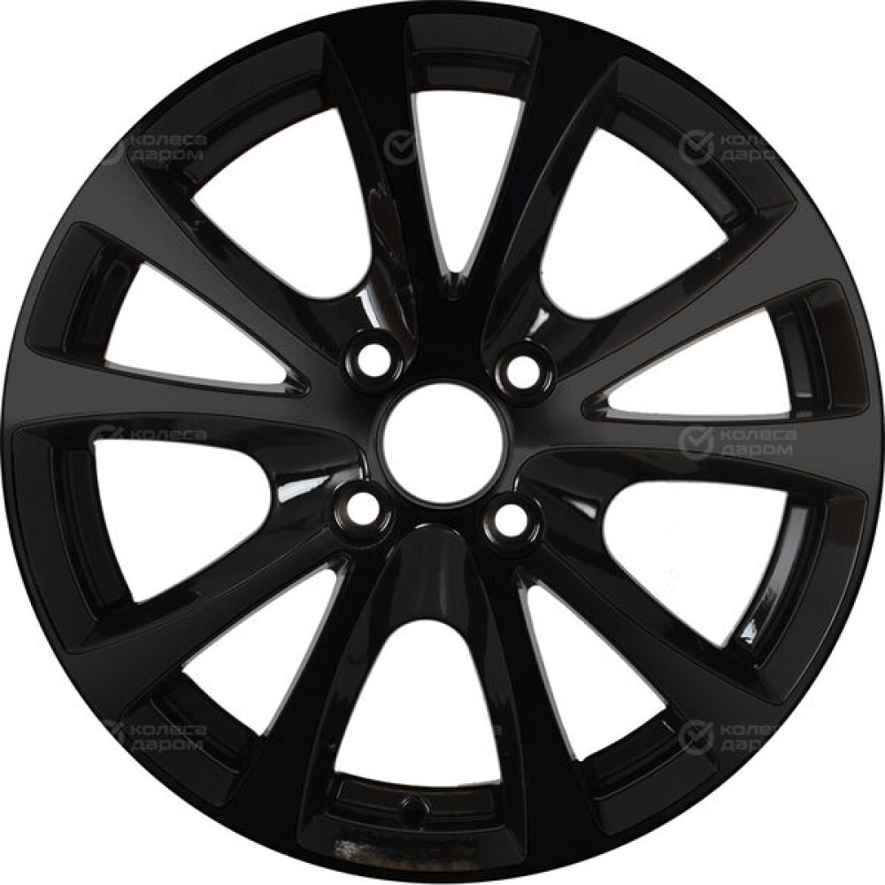 Колесный диск NEO 509 6xR15 4x100 ET49 DIA60.1 черный глянцевый