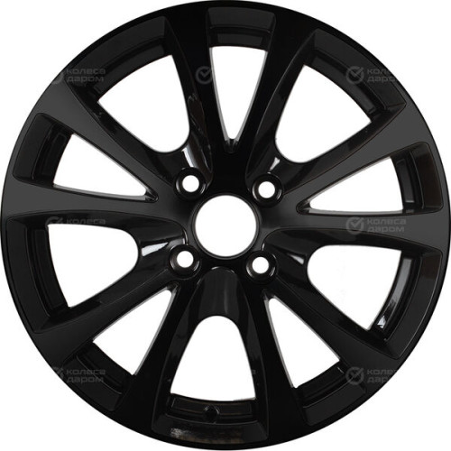 Колесный диск NEO 509 6xR15 4x100 ET49 DIA60.1 черный глянцевый