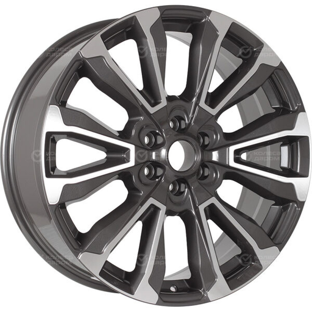 Колесный диск Replay LX239 8xR20 6x139.7 ET55 DIA95.1 насыщенный темно-серый полностью полированный