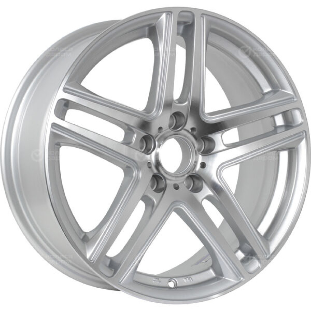 Колесный диск Replay A103 8xR18 5x112 ET39 DIA66.6 серебристый полированный