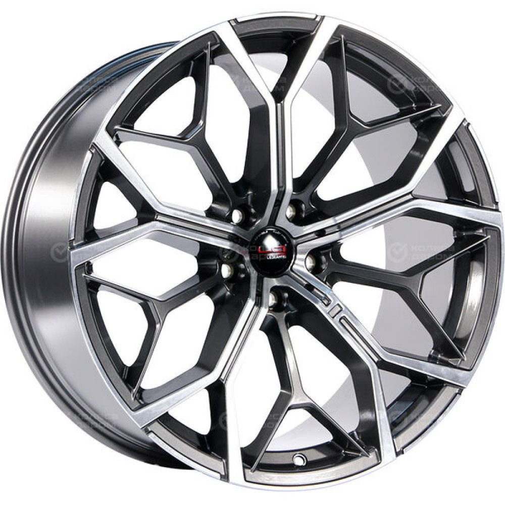 Колесный диск LegeArtis CT Concept B548 9.5xR22 5x112 ET32 DIA66.6 насыщенный темно-серый полностью полированный