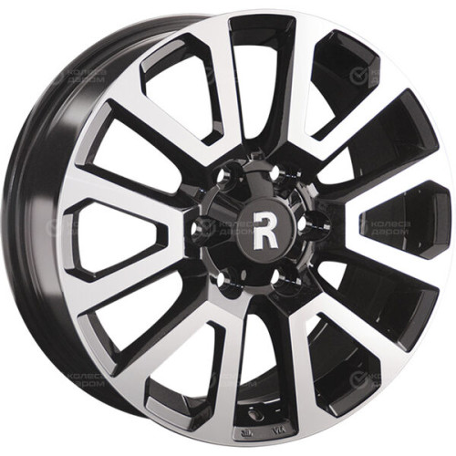 Колесный диск Replay TY377 7.5xR18 6x139.7 ET60 DIA95.1 черный полностью полированный