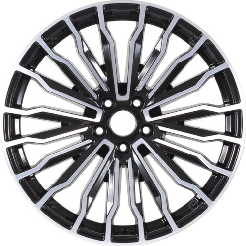 Колесный диск RST R032 9xR20 5x108 ET38.5 DIA63.4 глянцевый черный с полированной лицевой частью