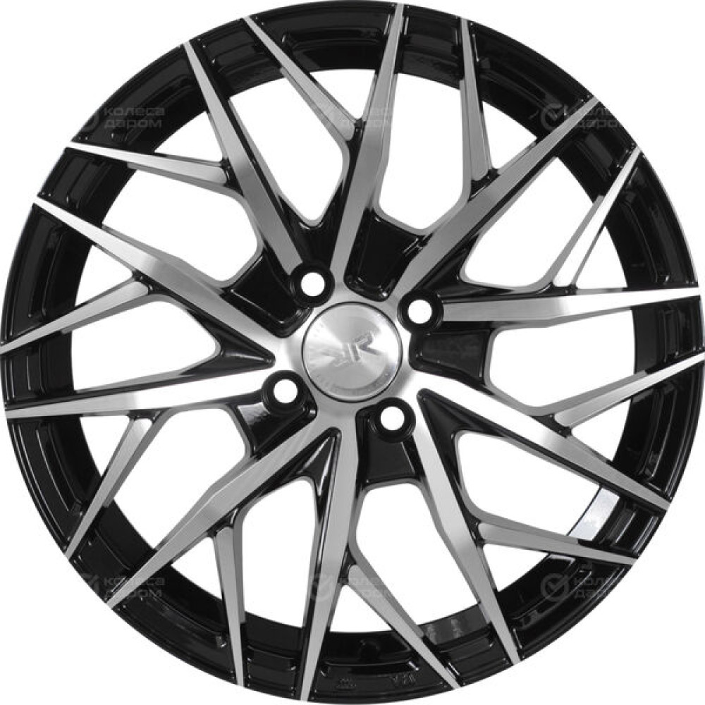 Колесный диск Race Ready CSS3347 7xR16 4x100 ET42 DIA60.1 черный глянцевый с проточкой
