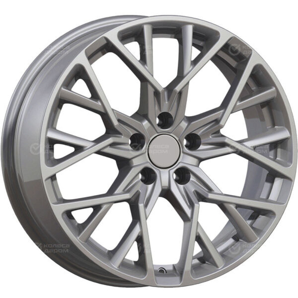 Колесный диск Carwel Керид 225 8xR18 5x114.3 ET46 DIA67.1 темно-серебристый