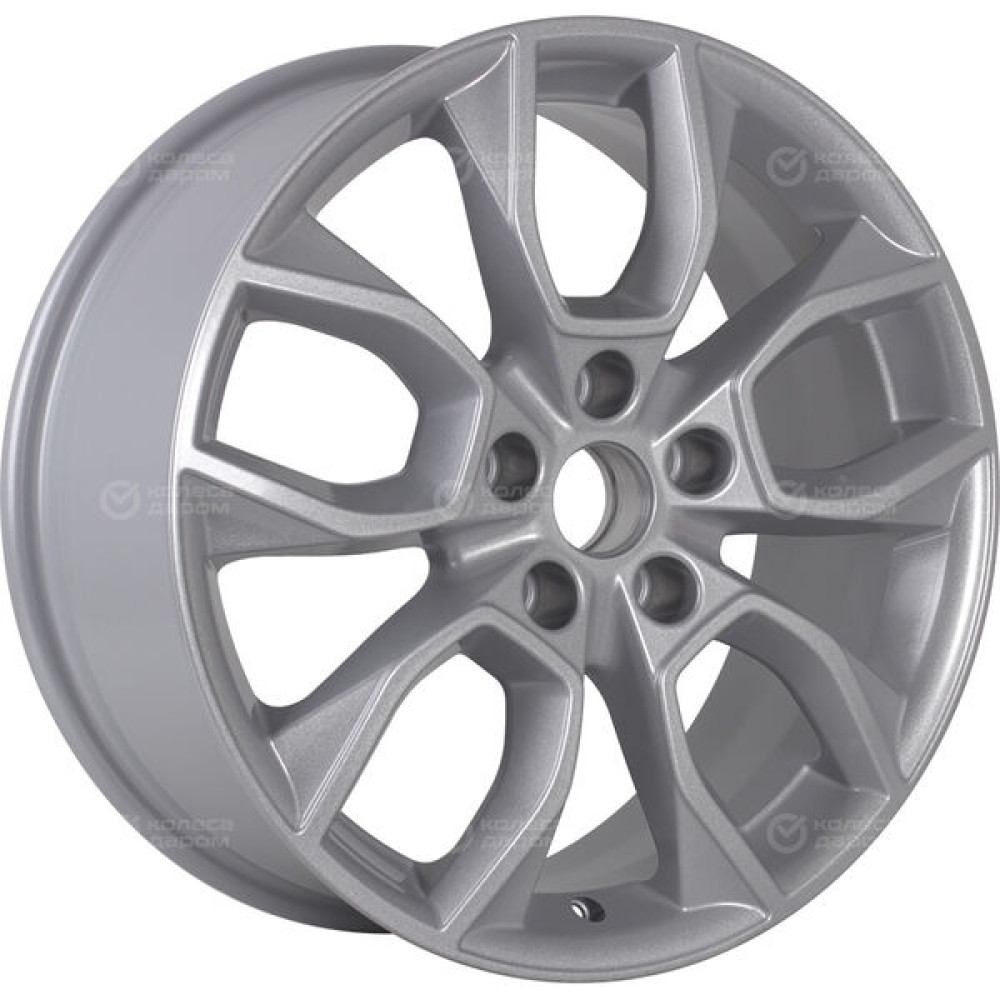 Колесный диск Carwel Ханга 1713 7xR17 5x112 ET45 DIA57.1 серебристый