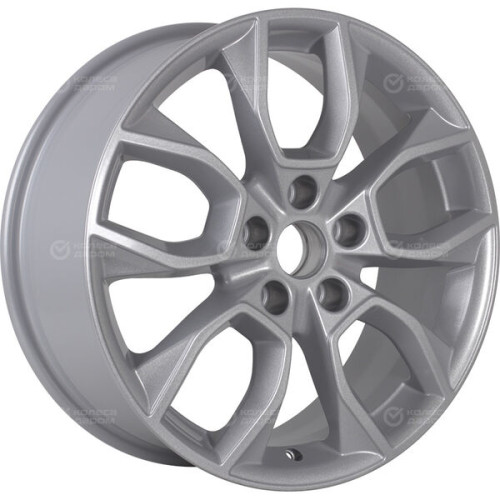 Колесный диск Carwel Ханга 1713 7xR17 5x112 ET45 DIA57.1 серебристый