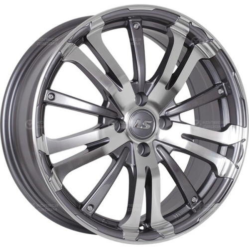 Колесный диск LS LS 955 7xR16 4x100 ET40 DIA60.1 насыщенный темно-серый полностью полированный