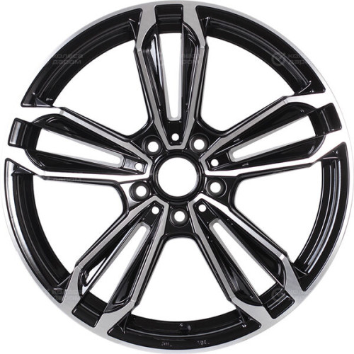 Колесный диск Replay GS44 8xR18 5x114.3 ET39 DIA67.1 черный полностью полированный